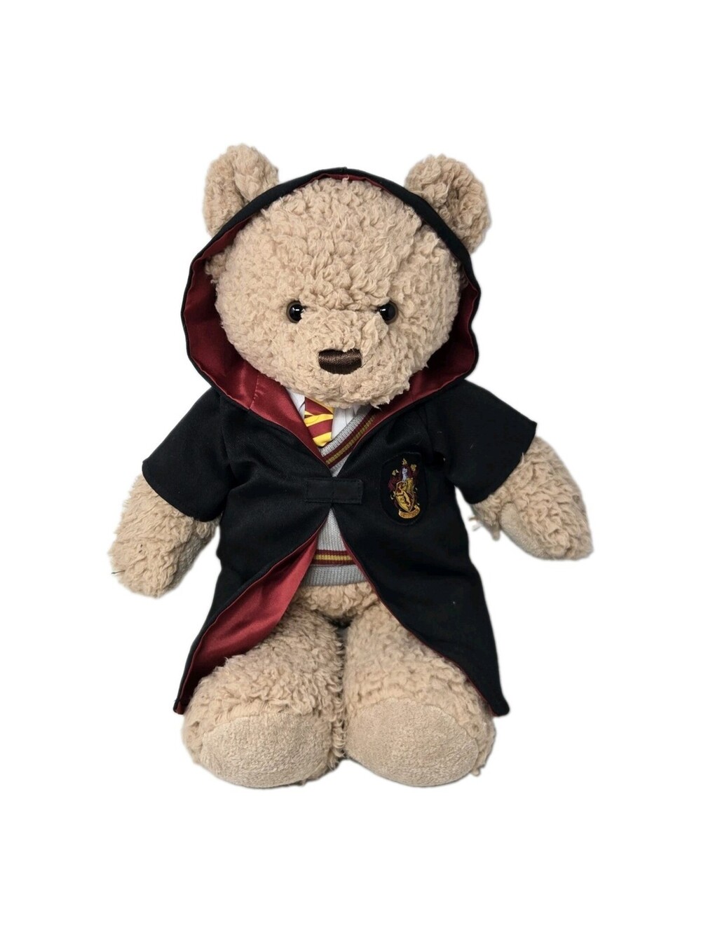 Build A Bear Harry Potter Gryffindor Outfit  Brown Bear Plush Stuffed Animal